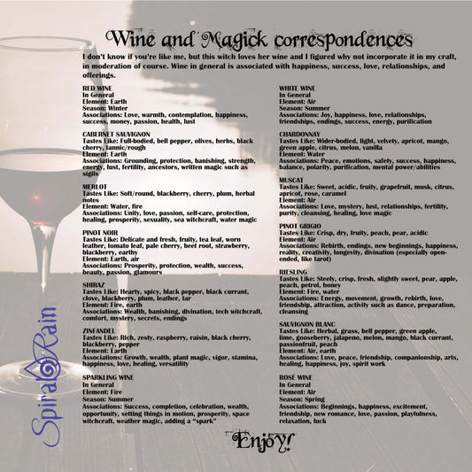 Wine and magick