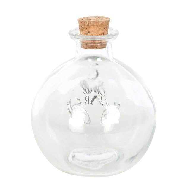 10cm Glass Magic Spell Jar with Recipe Booklet