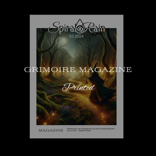 Spiral Rain's Grimoire Magazine Printed