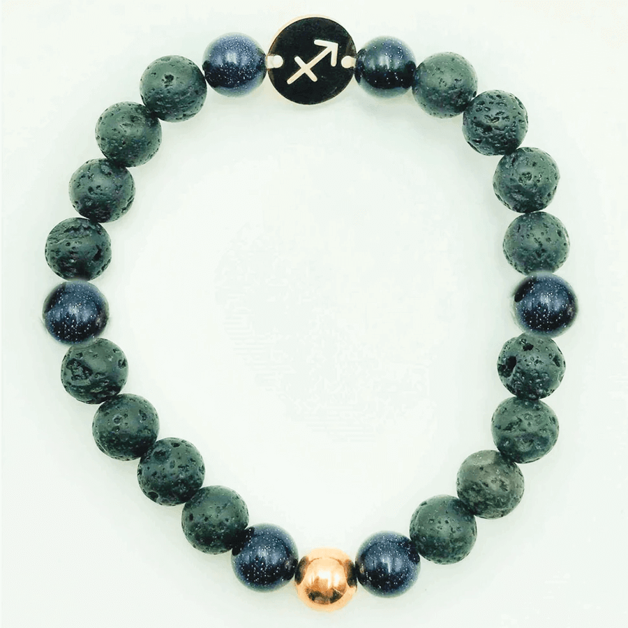Bracelet Sagittaire (22 novembre - 21 décembre) et ensemble bracelet et huile