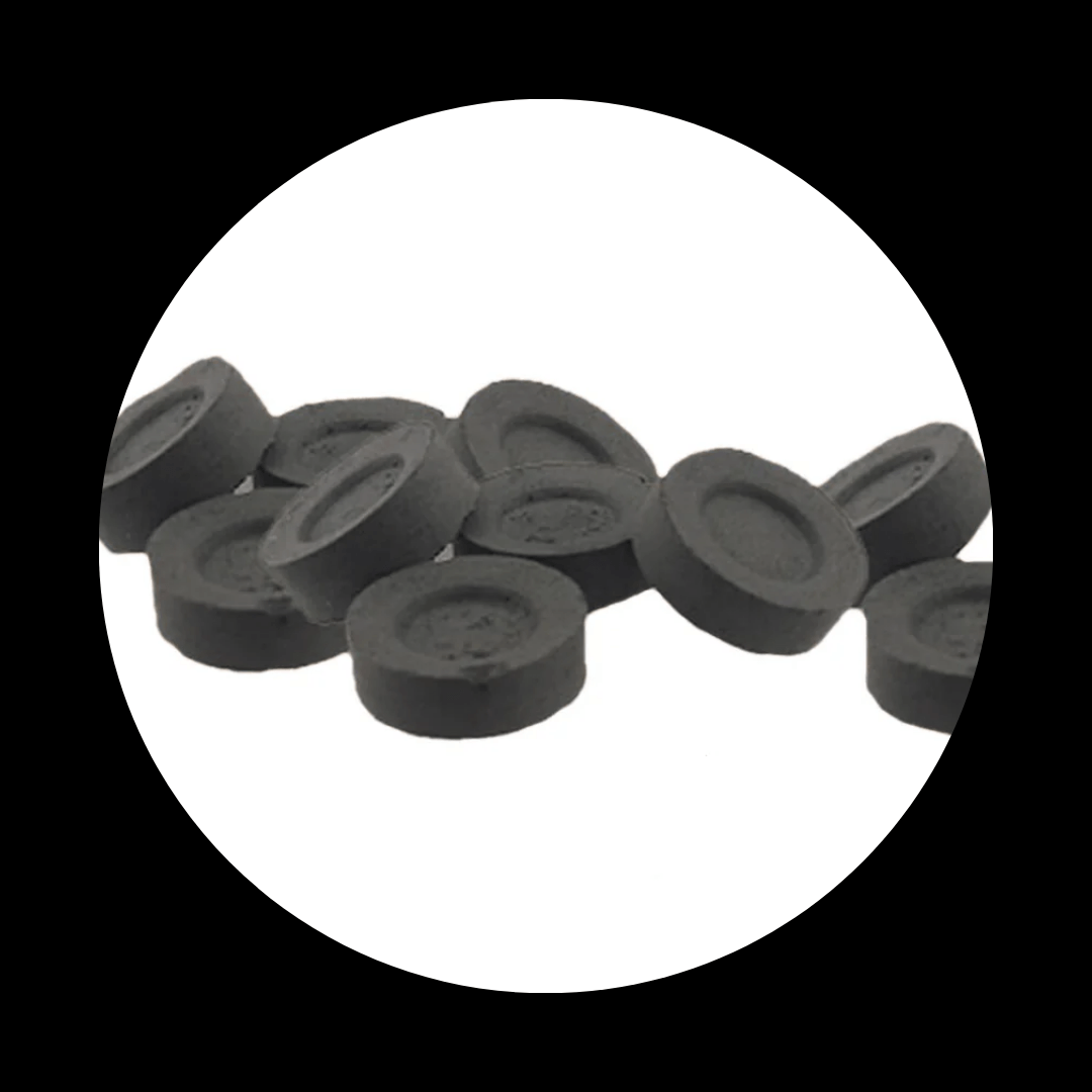 Charcoal Disks 33mm - Pack of 10