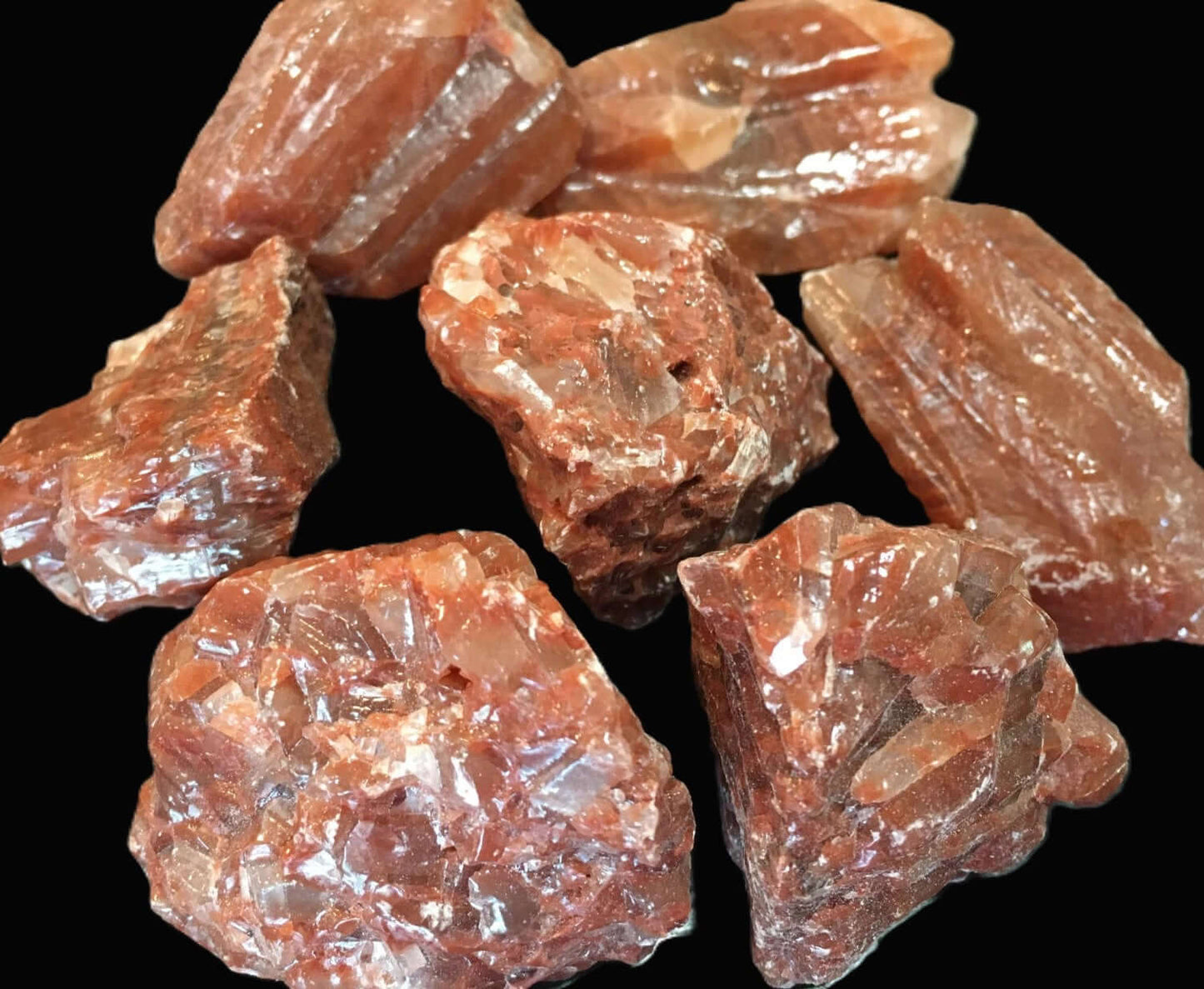 Red Calcite Raw