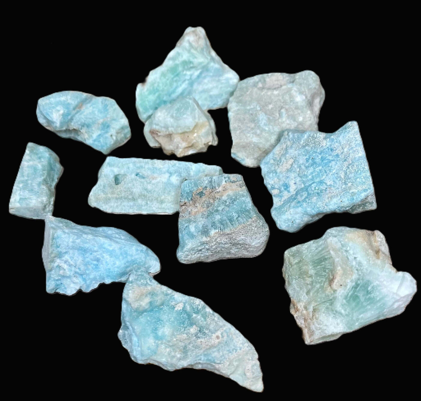 Blue Aragonite Raw