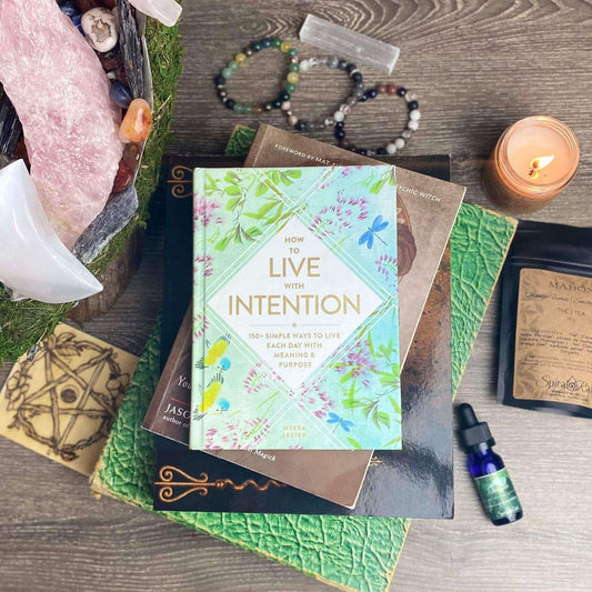 HOW TO LIVE WITH INTENTION: 150+ SIMPLE WAYS TO LIVE EACH DAY WITH MEANING & PURPOSE at $15 only from Spiral Rain