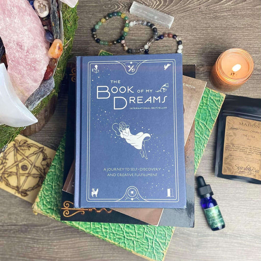 THE BOOK OF MY DREAMS: A JOURNEY TO SELF-DISCOVERY AND CREATIVE FULFILLMENT at $31 only from Spiral Rain