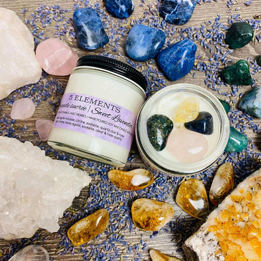 5 Elements Candle at $16 only from Spiral Rain