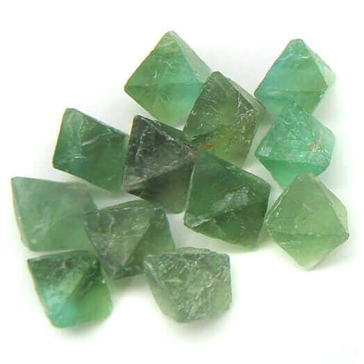 Fluorite octahedron 0.5-1 cm at $2 only from Spiral Rain