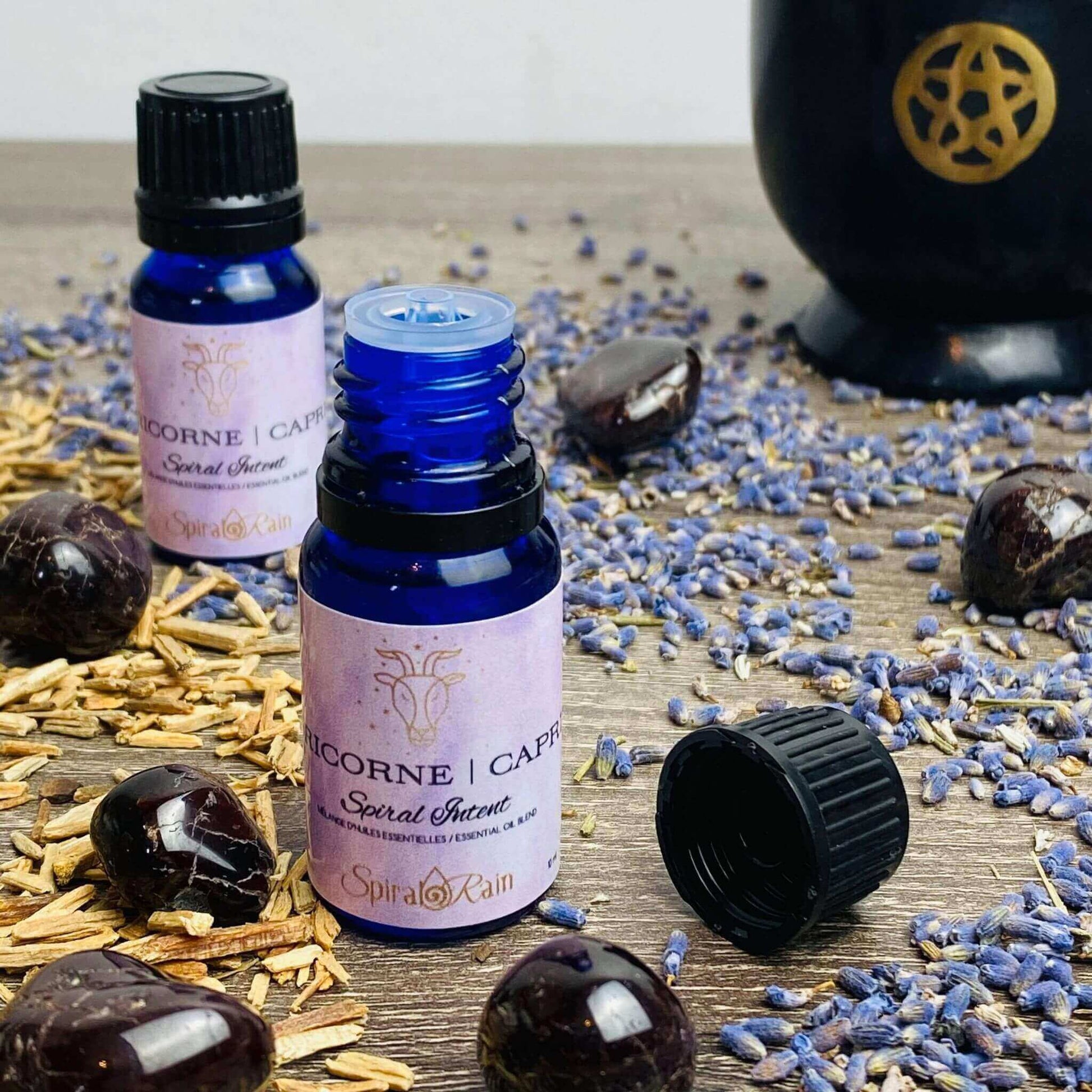 Capricorn (Dec 22 - Jan 19) oil and Perfume 10 ml at $15 only from Spiral Rain