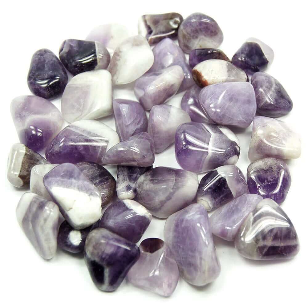 Amethyst Chevron Tumbled at $3 only from Spiral Rain