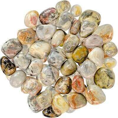 Agate Crazy Lace Tumbled at $4 only from Spiral Rain