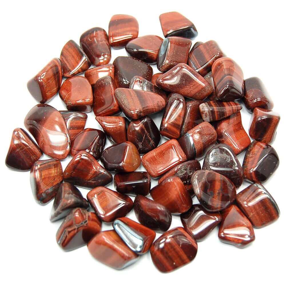 Tiger Eye Red Tumbled at $2 only from Spiral Rain