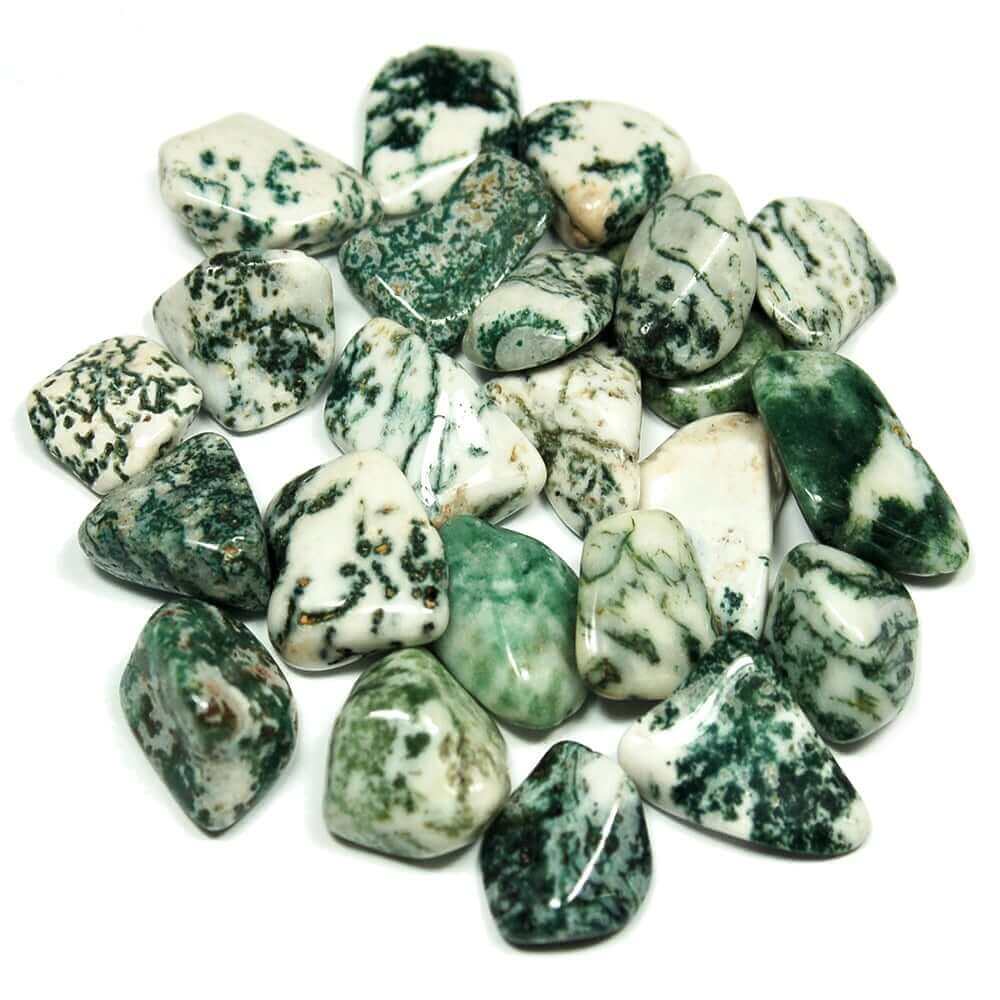 Agate Tree Tumbled at $3 only from Spiral Rain