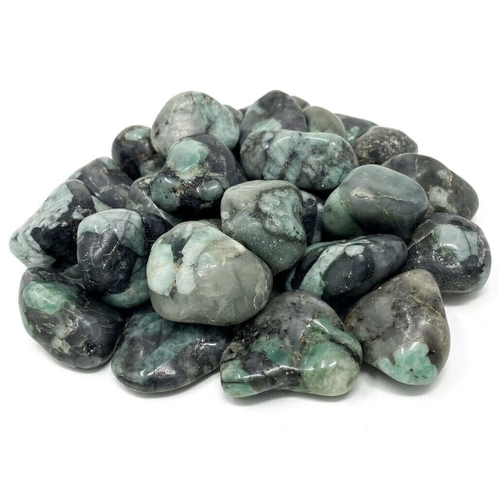 Emerald Tumbled at $2 only from Spiral Rain