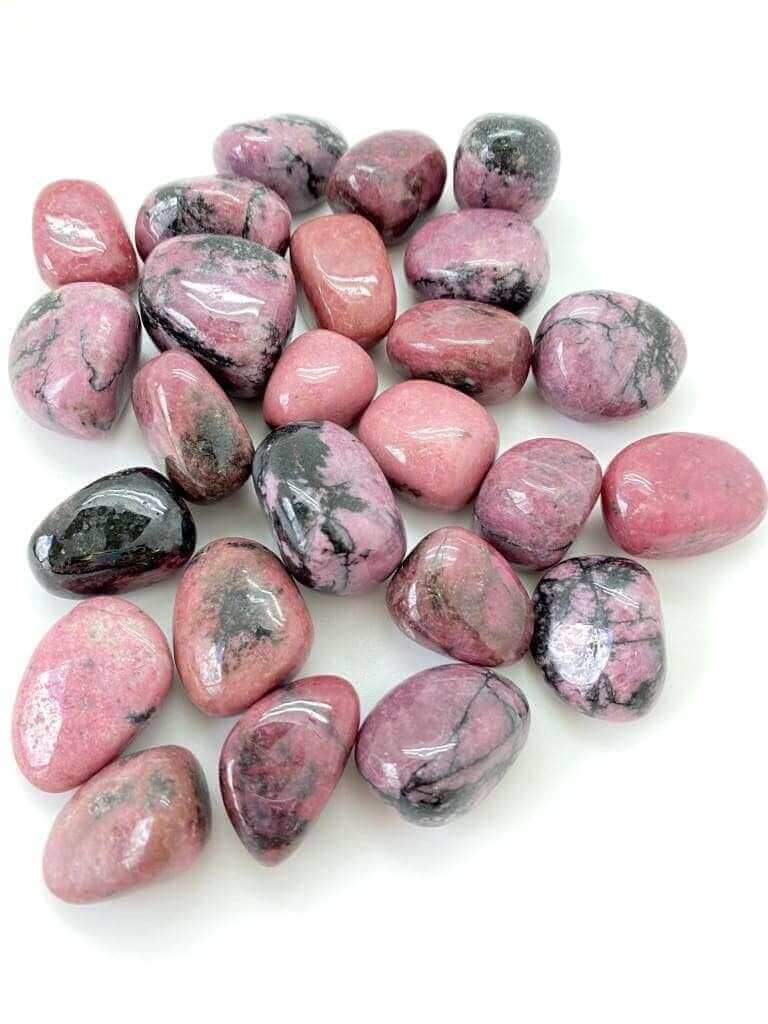 Rhodonite Tumbled at $5 only from Spiral Rain