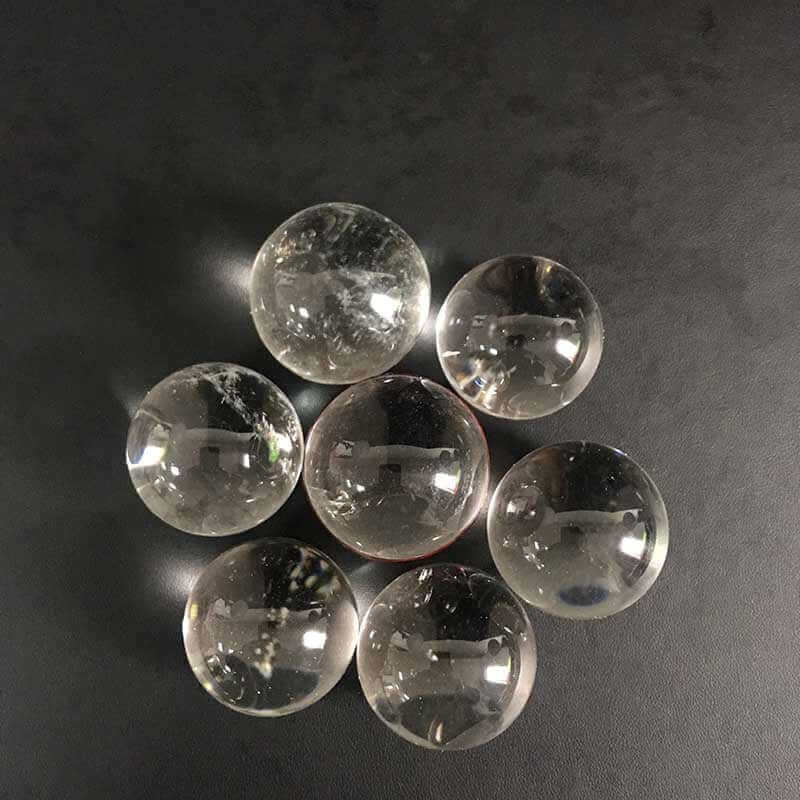 Clear Quartz Sphere at $2 only from Spiral Rain