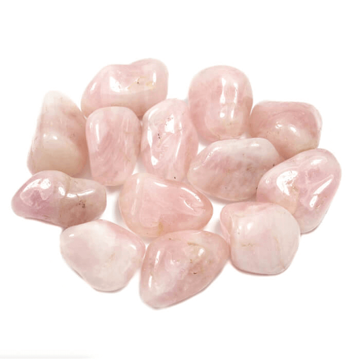 Rose Quartz Tumbled at $3 only from Spiral Rain