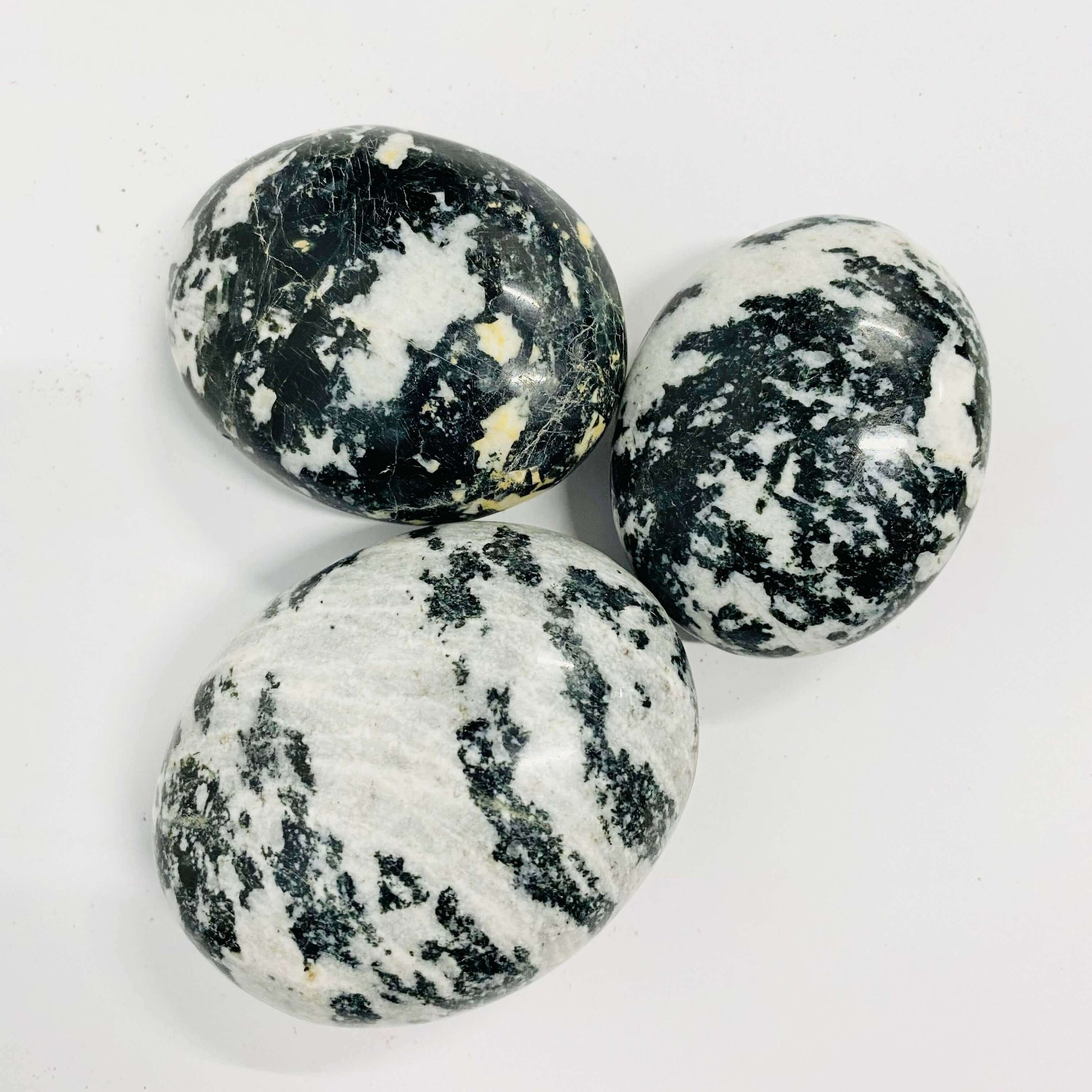 Jasper Zebra palm stone at $22 only from Spiral Rain