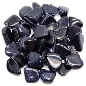 Goldstone Blue Tumbled at $3 only from Spiral Rain