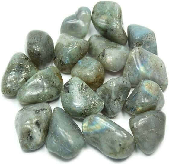 Labradorite Tumbled large at $5 only from Spiral Rain