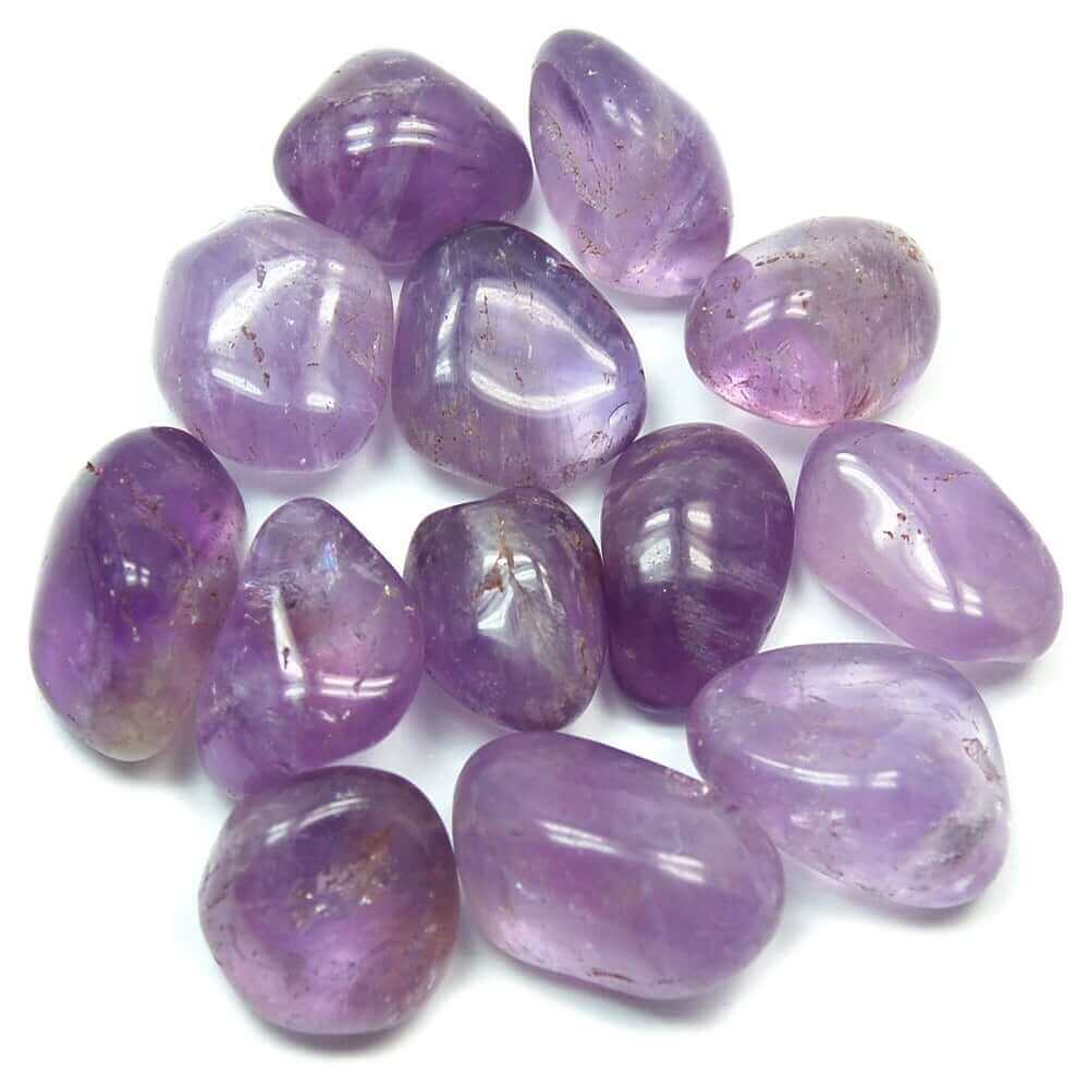 Amethyst Tumbled at $3 only from Spiral Rain