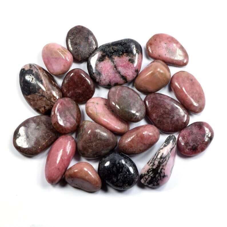 Rhodonite Tumbled at $5 only from Spiral Rain