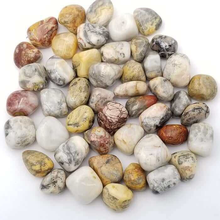 Agate Crazy Lace Tumbled at $4 only from Spiral Rain